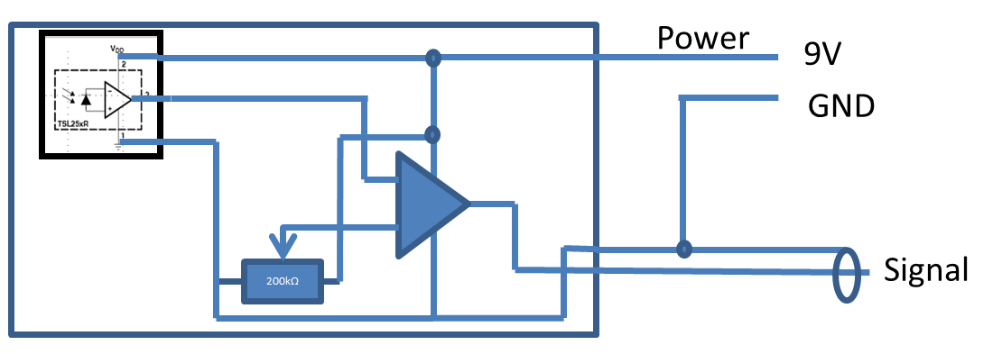 Adjustable Screen Trigger Schematics